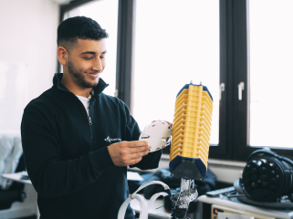 Ibrahim, Auszubildender Informationstechnik