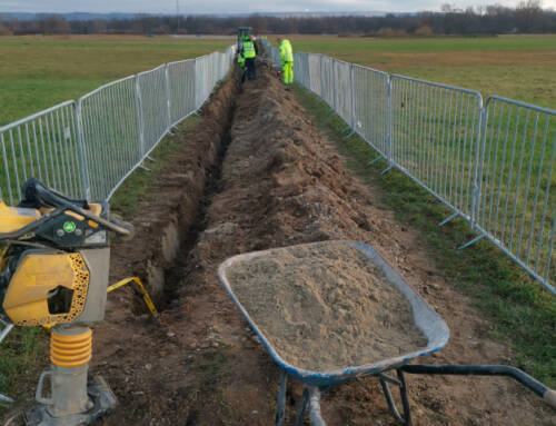 Ausbau moderner Glasfasernetze im Naturschutzgebiet