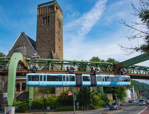 Bahnsteigüberwachung für eine Kultbahn